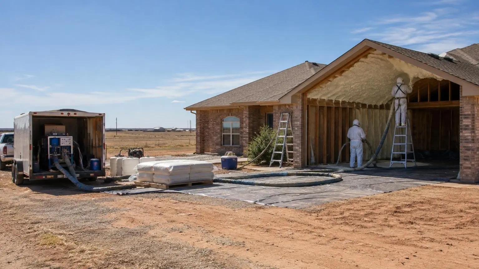 Spray Foam Insulation in Lubbock, TX